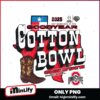 2025 Goodyear Ohio State Buckeyes Football Cotton Bowl PNG