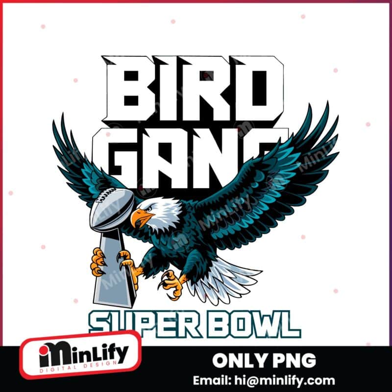 Bird Gang Super Eagles Super Bowl Trophy Philadelphia Football PNG