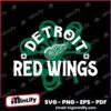 Detroit Red St Patricks Day Richmond Shamrock SVG