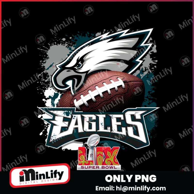 Eagles Football Logo Super Bowl LIX PNG
