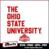 The Ohio State University National Champions Ohio State Buckeyes SVG