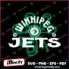 Winnipeg Jets St Patricks Day Richmond Shamrock SVG