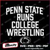 Penn State Runs College Wrestling SVG