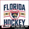 Vintage Florida Panthers Hockey Logo 1993 SVG