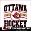 Vintage Ottawa Senators Hockey Logo 1990 SVG