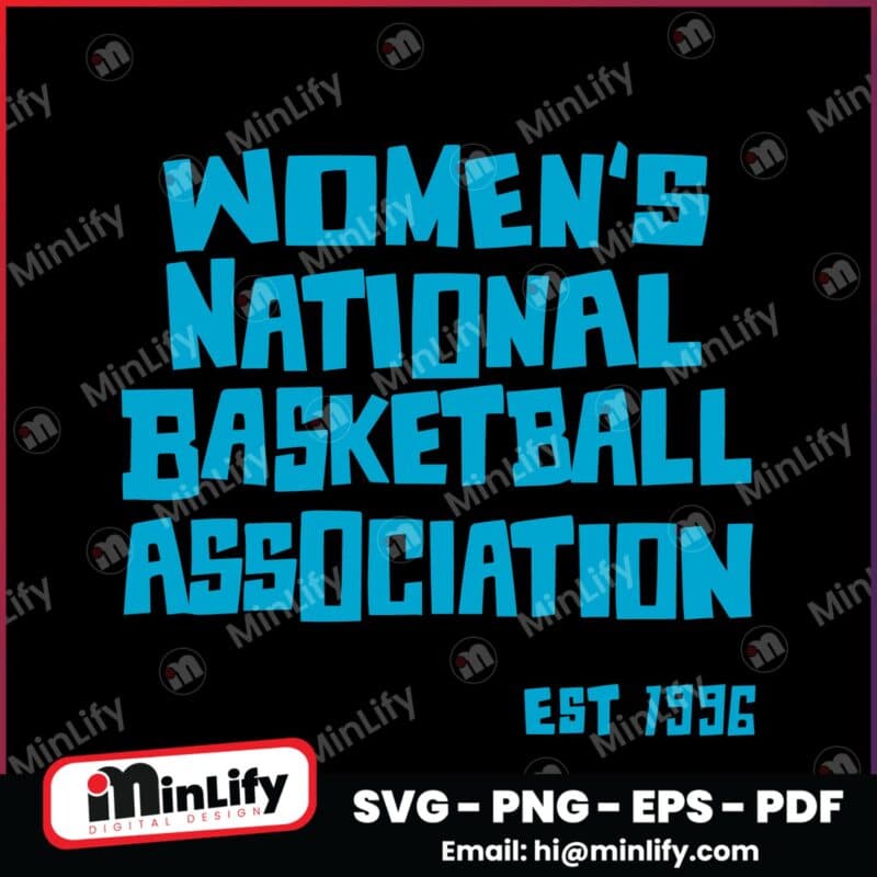 Womens National Basketball Association Est 1996 SVG