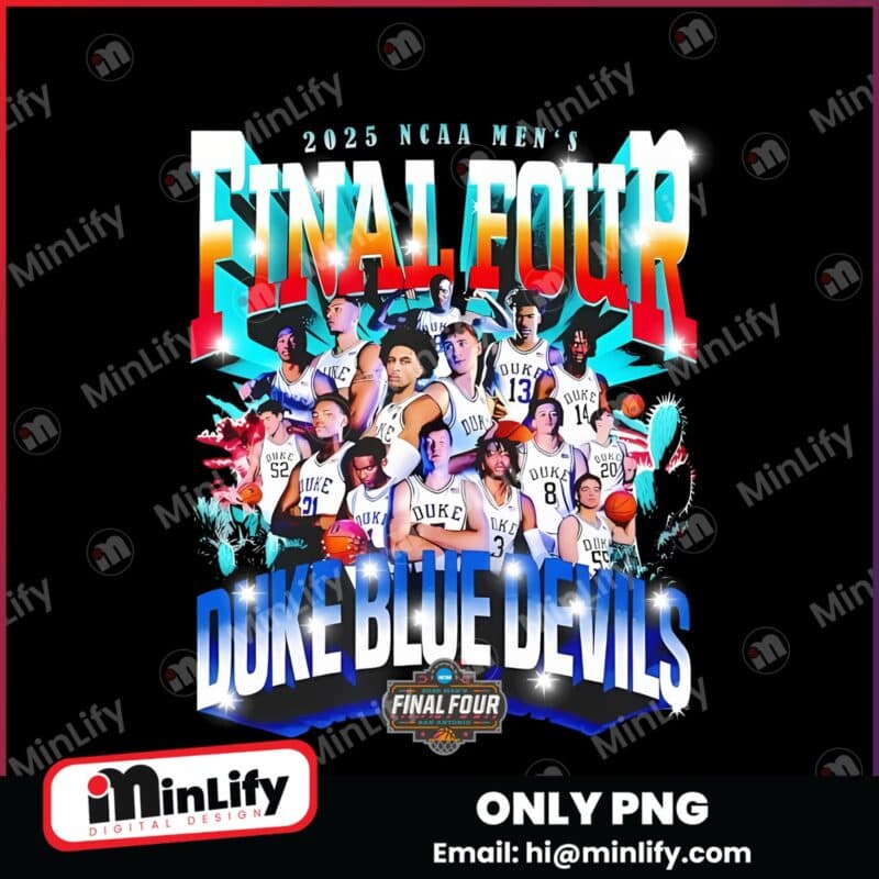 Duke Blue Devils 2025 Ncaa Mens Final Four Team Png
