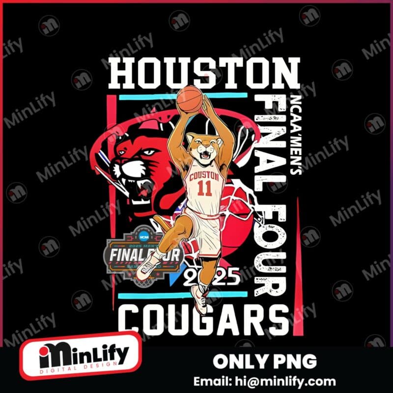 Final Four 2025 Houston Cougars Limited Edition Png