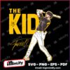 Jackson Merrill Signature The Kid San Diego Padres SVG