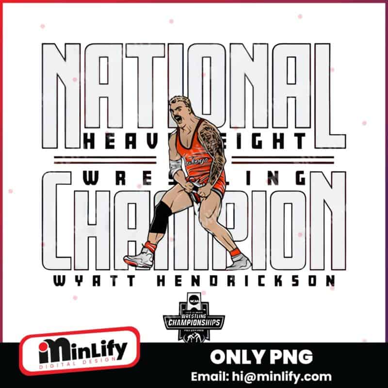 National Heavyweight Champion Wyatt Hendrickson PNG